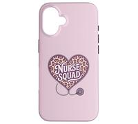 Orgoglioso infermiera SQUAD San Valentino Cuore infermieristica scuola vita ER RN Custodia per iPhone 16