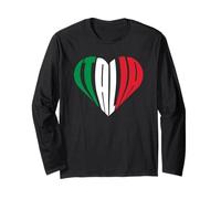 Orgoglioso Italiano - Italia Design - Italian Heart I Love Italia Maglia a Manica