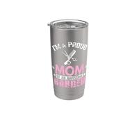 Orgoglioso Mamma Impressionante Barbiere Parrucchiere Mamma Bicchiere termico in acciaio inox doppia parete