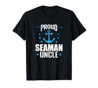 Orgoglioso Marinaio Zio Ancora Nautico Maglietta