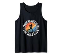 Orgoglioso membro del 100 Mile Club Ultra Run Trail Running Canotta