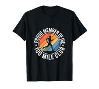 Orgoglioso membro del 100 Mile Club Ultra Run Trail Running Maglietta