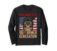 Orgoglioso Membro della Generazione Baby Boomer 1946 1964 Boomers Maglia a Manica