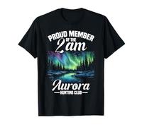 Orgoglioso Membro dell'Aurora Hunting Club alle 2 del Mattino Maglietta