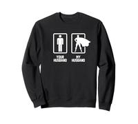 Orgoglioso Moglie di Un Supereroe Divertente Tuo Marito Mio Marito Felpa