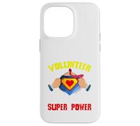 Orgoglioso non pagato assistente sociale pubblico servo sono un volontario Custodia per iPhone 14 Pro Max