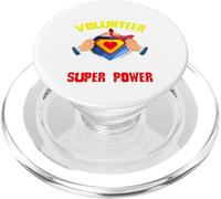Orgoglioso non pagato assistente sociale pubblico servo sono un volontario PopSockets PopGrip per MagSafe