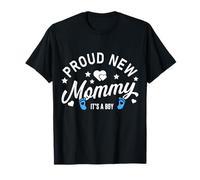 Orgoglioso Nuovo Mommy It's A Boy Mother Soon To Be Mom Mother Day Maglietta
