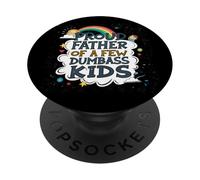 Orgoglioso padre di pochi bambini Dumbass PopSockets PopGrip Adesivo
