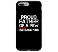 Orgoglioso padre di pochi SmartAss Bambini NON Dumbass Kids Divertente Custodia per iPhone 7 Plus/8 Plus