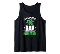 Orgoglioso papà di Un Fantastico Agricoltore agricolo Canotta