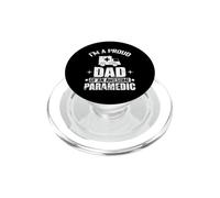 Orgoglioso papà di un fantastico padre paramedico EMS PopSockets PopGrip per MagSafe