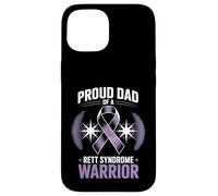 Orgoglioso papà di un guerriero della sindrome di Rett Custodia per iPhone 15