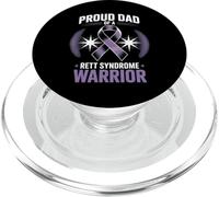 Orgoglioso papà di un guerriero della sindrome di Rett PopSockets PopGrip per MagSafe