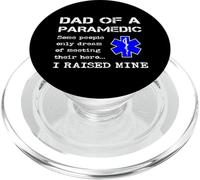 Orgoglioso papà di un paramedico simbolo medico padre figlio figlia PopSockets PopGrip per MagSafe