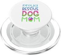 Orgoglioso salvataggio cane mamma attivista per i diritti degli animali rifugio per animali PopSockets PopGrip per MagSafe