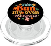 Orgoglioso surrogato mamma maternità surrogata infertilità loro panino mio forno PopSockets PopGrip per MagSafe