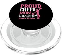 Orgoglioso tifo mamma come una mamma normale ma molto più forte madre PopSockets PopGrip per MagSafe