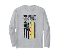 Orgoglioso veterano del Vietnam - La libertà non è gratuita, ho pagato per questo Maglia a Manica
