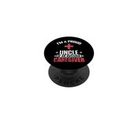 Orgoglioso Zio Awesome Caregiver PopSockets PopGrip Adesivo