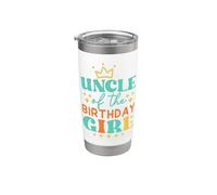 Orgoglioso Zio della Celebration Girl Bicchiere termico in acciaio inox doppia parete