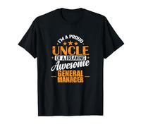 Orgoglioso Zio Fantastico Direttore Generale Maglietta