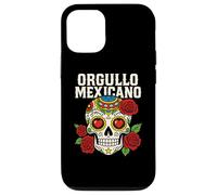Orgullo Mexicano Latino Pride Viva Messico Dia de los Muertos Custodia per iPhone 12/12 Pro