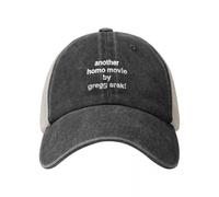 ORHFHVW Cappello da baseball Un altro film Homo di Gregg Araki Cowboy Cappello in rete Uomo Lusso Sun Cap Beach Hat Donna Beach Outlet 2024 Regalo di compleanno da uomo, Colore, L