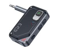 ORIA Bluetooth 5.3 Trasmettitore Ricevitore, 2 in 1 Adattatore AUX per Auto, Trasmettitore Bluetooth per TV/PC, Ricevitore Bluetooth per Stereo/Altoparlante/Cuffie Domestiche, Chiamate in Vivavoce