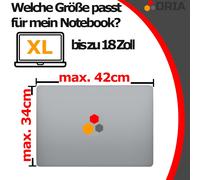 Oria Borsa per Notebook Laptop Custodia Spalla Mantelle File Protezione Business