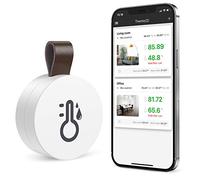 ORIA Igrometro Termometro Wireless Bluetooth, Sensore di Temperatura e Umidità con Funzione di Esportazione dei Dati, Termometro da Interno Mini per iOS Android per Vino, Soggiorno, Casa