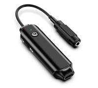 ORIA Ricevitore Trasmettitore Bluetooth 5.0, 2 in 1 Adattatore Audio Wireless Portatile, Riduzione del Rumore, Bassa Latenza, Adattatore Bluetooth Aux da 3,5 mm per Auto, Aereo, TV, Cuffie