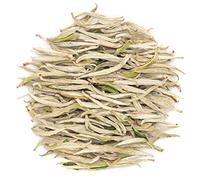 Oriarm 250g / 8.82oz Fuding Silver Needle Tè Bianco Cinese Loose Leaf - Chinese Silver Tips White Tea - Fuding Baihao Yinzhen 2nd Grade - Naturally Processed