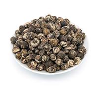 Oriarm Perle Tè Verde Al Gelsomino 1000 grammo (Confezione da 2) - Foglie Di Tè Perle Drago Chinese - Proveniente Da Fuijan Cina