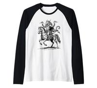 Orias Parata oscura del Signore dei Leoni Maglia con Maniche Raglan