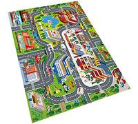 Oriate Tappeto da Gioco Moderno per Bambini, Interazione Genitore-Figlio, Traffico Stradale Educativo, Vita in Città 552-C
