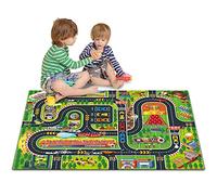 Oriate Tappeto da gioco per bambini, motivo: sogno, ideale per giocare con la camera da letto, divertente e sicuro, ideale per giocare con i giocattoli dell'automobile per i bambini piccoli