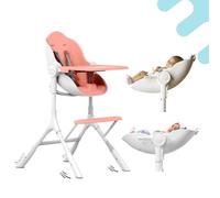 Oribel Cocoon Z - Seggiolone e lettino, colore: Rosa zucchero filato