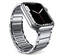 ORIbox Compatibile con cinturini per Apple Watch, Victor argento, 42mm/44mm/45mm, Per iWatch 42MM/44MM/45MM
