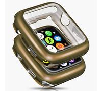 ORIbox Custodia ultra sottile compatibile con Apple Watch Series 7, TPU HD Full Protective Case Cover Resistente ai graffi e agli urti
