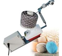 ORICALCHASM Avvolgitore per gomitoli di Filato, Avvolgitore Elettrico for gomitoli di Filato, capacità di avvolgimento Massima di 150 g, Silenzioso, for Filato Metallico, Lana, spago, Nylon