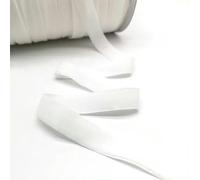 ORICALCHASM Nastro di Velluto, 5 Iarde 6-50mm Nastro di Velluto Nero Bianco Rosso Decorazione for Feste di Nozze Fatto a Mano Fiocco for Capelli Fai da Te(White,40mm Wide)