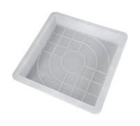 ORICALCHASM Stampo for pavimentazione, Pietra for gradini, Stampo for Giardino, Decorativo, Riutilizzabile, Quadrato, in Cemento for Pavimenti, marciapiedi, percorsi Esterni