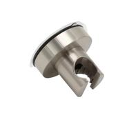 ORICALCHASM Supporto for doccia portatile fisso in ABS, montaggio a parete, cromato/spazzolato/nero, supporto for bidet(Brushed Nickel)