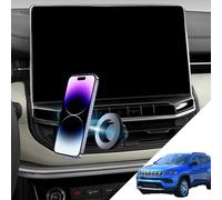 oricarmes Jeep Compass Supporto per telefono per MagSafe Compass Mount Supporto magnetico per telefono per Jeep Compass 2024 Accessori Supporto per telefono per bussola 2024 2023 2022 Compatibile con