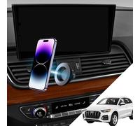 oricarmes Supporto per telefono Audi Q5 Supporto per telefono Audi SQ5 per MagSafe Q5/SQ5 Supporto magnetico per telefono per Audi Q5/SQ5 2024 2023 Accessori Q5 Supporto per telefono 2018-presente