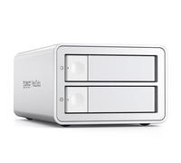 ORICO 2 Baia RAID Alloggiamento Esterno per Dischi Rigidi per HDD/SSD SATA da 2,5/3,5 pollici Fino a 2X 22TB, USB3.0 Type-B Docking station, Supporta RAID 0/1/PM (9928RU3)