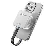 ORICO 2TB Magnetic External SSD, Alluminio Lega, fino a 3700MB/s, Registrazione e Archiviazione 4K 120Hz ProRes HDR, Solid State Drive Esterno, Compatibile con iPhone 17 16 Pro Max, Tablet, Computer