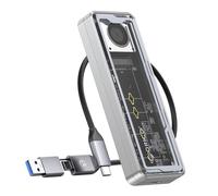 ORICO 40Gbps Case SSD M2 NVMe, Adattatore SSD M.2 NVMe USB Con Ventilatore Incorporato, Compatibile Thunderbolt 3/4 USB 3.2/3.1/3.0/2.0, Esterno Enclosure per M-Key SSD 2230/2242/2260/2280