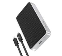 ORICO 80Gbps M.2 NVMe SSD Case Sistema di Raffreddamento Silenzioso Senza Ventola, Compatibile con Thunderbolt 5/4/3/USB4, per MacBook Pro M5 Pro/M5 Max, Mac mini M4 X50